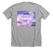 Dragonfly Dreams, a Athletic Heather Premium Unisex Tee (back-view)