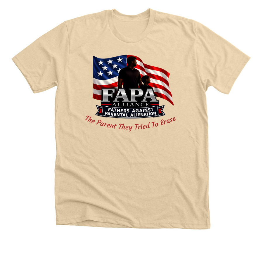 Fathers Stand Tall&nbsp;, a Heather Soft Cream Premium Unisex Tee