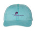Find it Here- Cap, a Aqua Printed Pigment Dye Baseball Cap