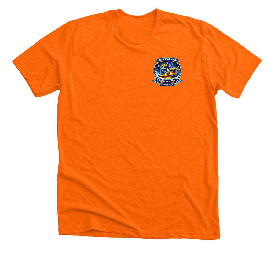NEWGDOT Tees and Sweatshirts, a Neon Orange Premium Unisex Tee