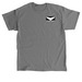 ACS-LA logo whale conservation dark colors, a Charcoal Classic Unisex Tee