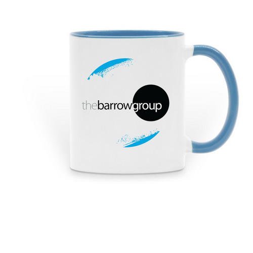 Barrow Group Mug&nbsp;, a Light Blue Two-Tone Ceramic Mug