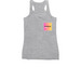 Embrace Movement Spaces Logo Merch, a Athletic Heather Women's Racerback