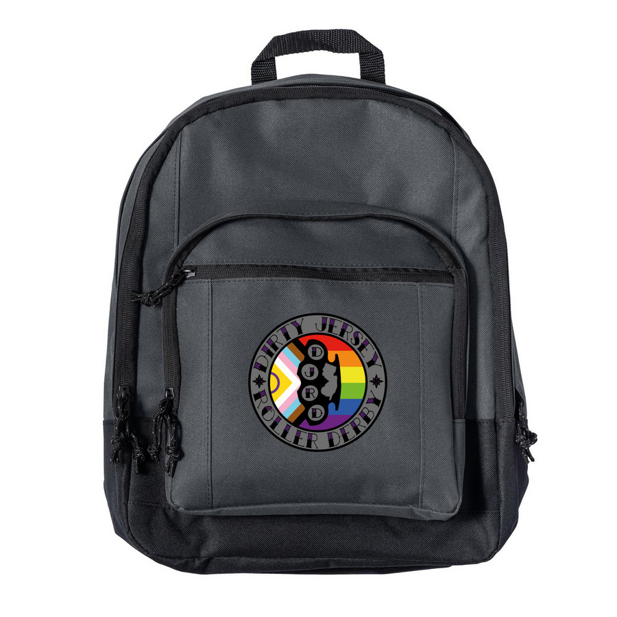 DJRD Pride BackPack, a Dark Charcoal Everyday Backpack