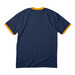 Love wins in Wyoming!, a Navy/ Gold Cotton Ringer Tee (back-view)
