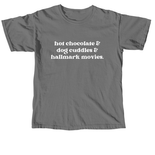 Holiday Goals, a Grey Comfort Colors Unisex Tee