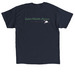 Bird Nerd v2, a Navy Classic Unisex Tee (back-view)