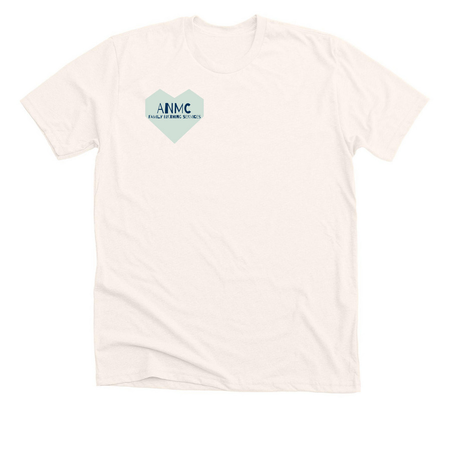 ANMC World Breastfeeding Month, a Heather Natural Premium Unisex Tee