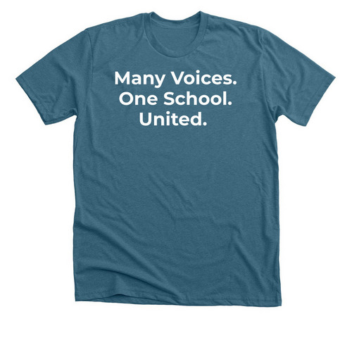 EHS Cadet Teaching, a Heather Deep Teal Premium Unisex Tee