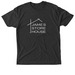 LOGO TEE - BLACK, a Vintage Black Triblend Unisex Tee
