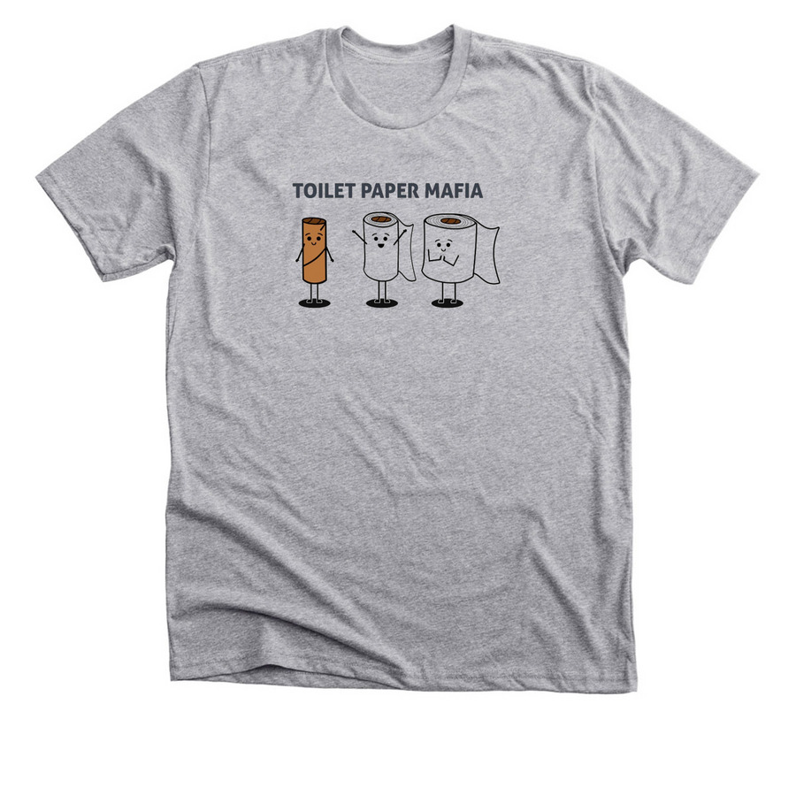 TRR Camp Crew TP Mafia, a Athletic Heather Premium Unisex Tee