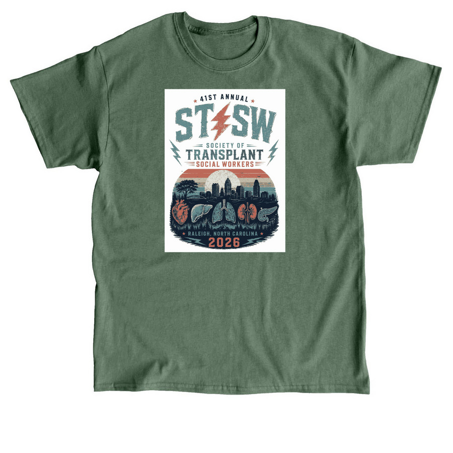 STSW 26, a Military Green Classic Unisex Tee