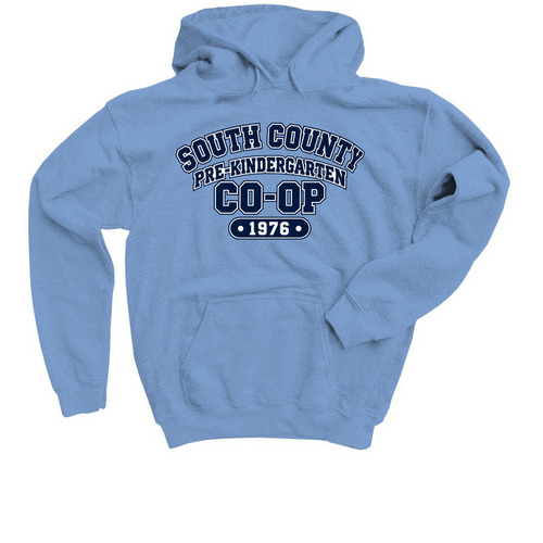 SCPC Varsity Collection, a Carolina Blue Youth Pullover Hoodie