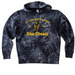 St. Vincent de Paul Blue Streaks, a Black Youth Tie Dye Pullover Hoodie