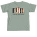 No Shelf Control, a Bay Comfort Colors Unisex Tee (back-view)