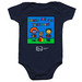 Books Are For Everyone, a Navy Infant Onesie