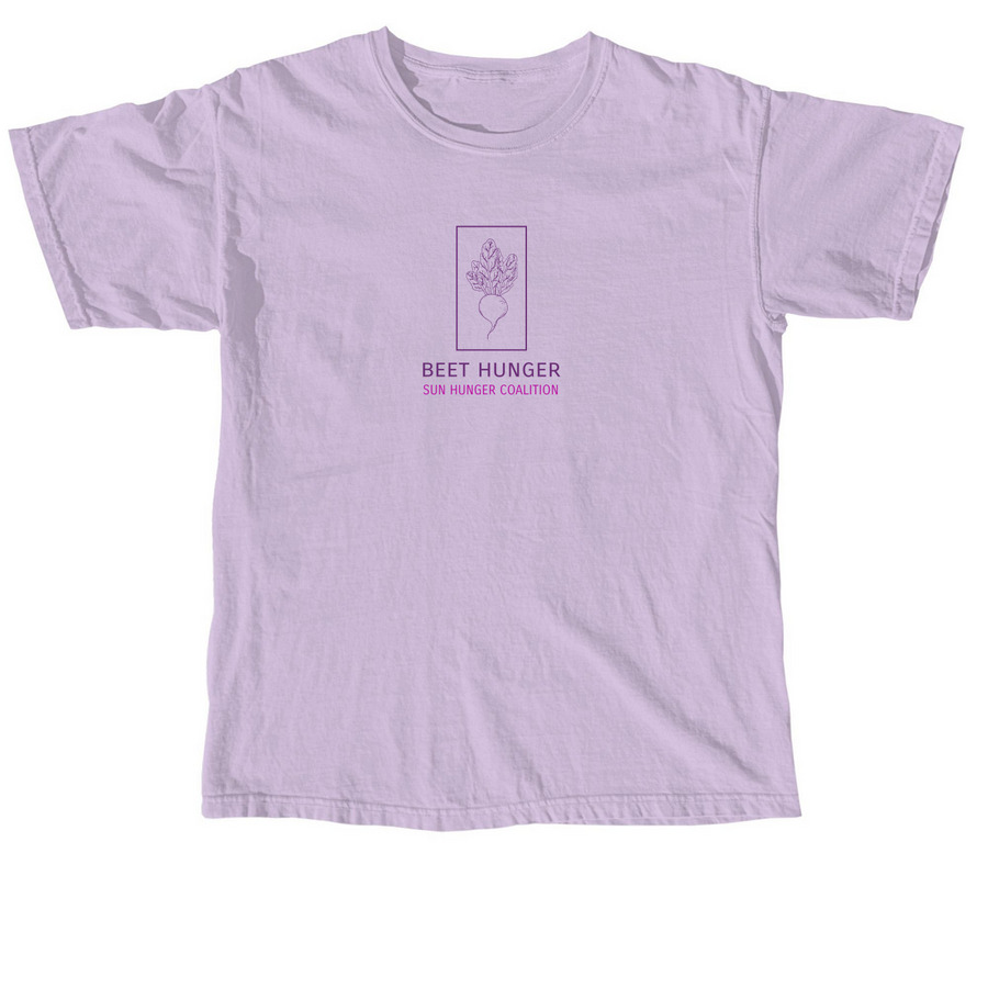 Beet Hunger - SUN HC, a Orchid Comfort Colors Unisex Tee