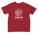 It's A Great Day to be a Redhawk Toddler, a Red Toddler Tee