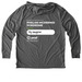 For My Daughter, a Aluminum Grey Allmade Eco Triblend Hoodie Tee (back-view)