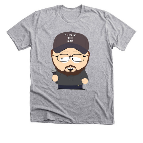 CTR Cartoon, a Athletic Heather Premium Unisex Tee