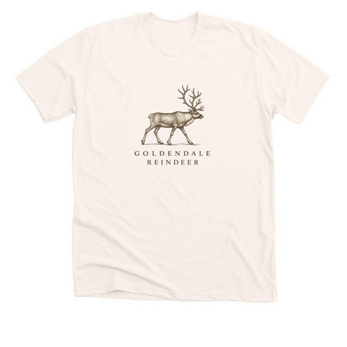 Retro, a Heather Natural Premium Unisex Tee