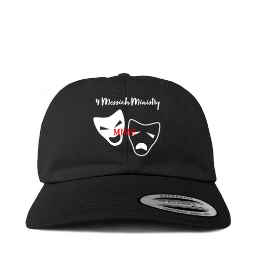 4Messiah Ministry Logo Hat, a Black Printed Classic Baseball Cap