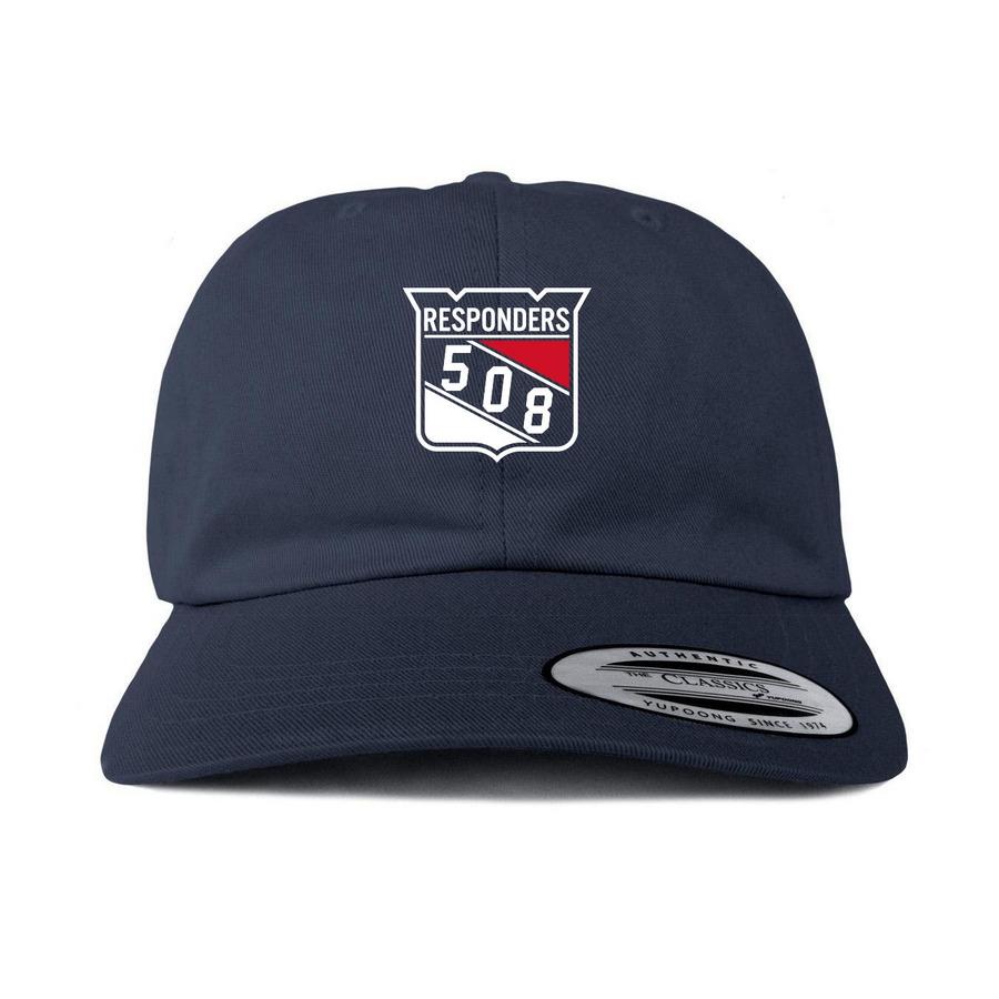 Hats, a Navy Printed Classic Baseball Cap