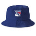Hats, a Royal Blue Printed Bucket Hat