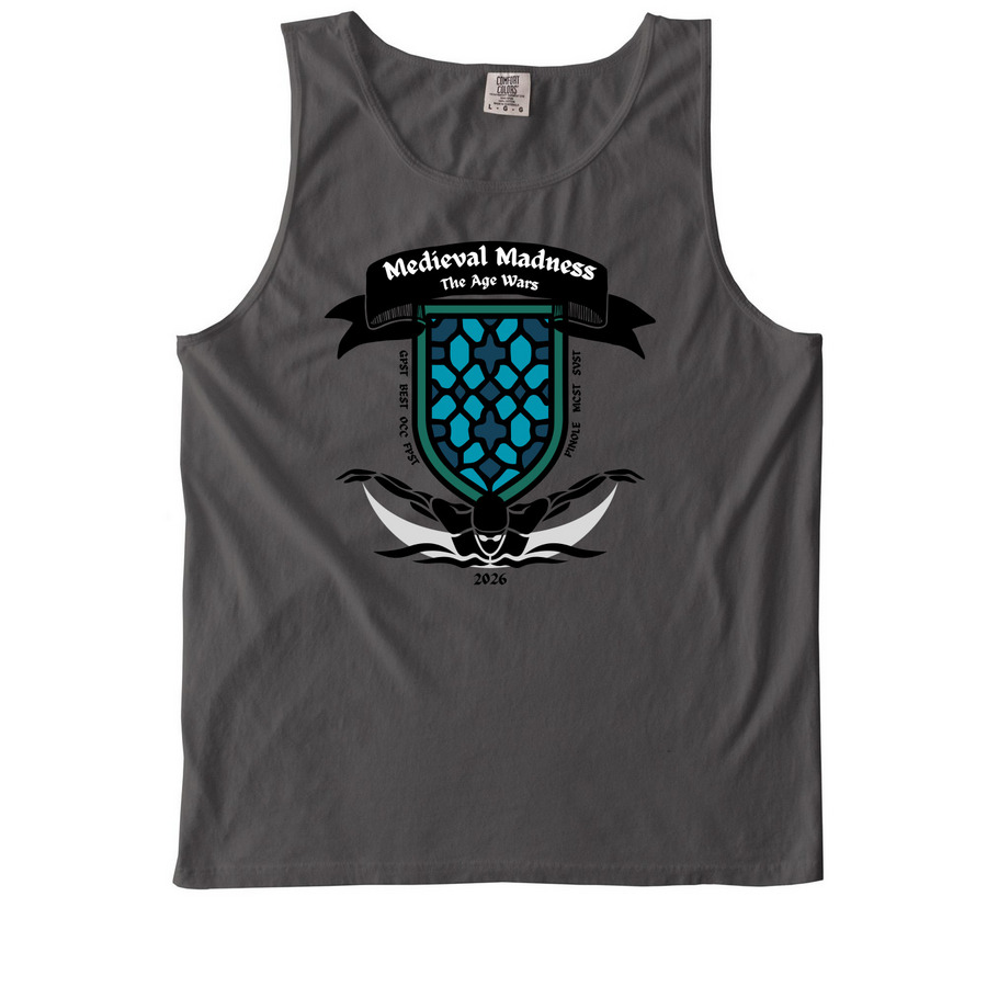 Medieval Madness 2026, a Pepper Comfort Colors Tank Top