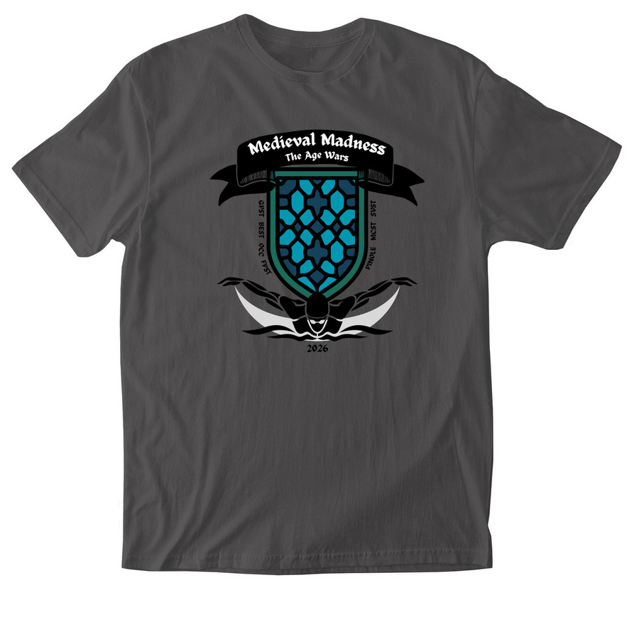 Medieval Madness 2026, a Charcoal Softstyle Cotton Tee