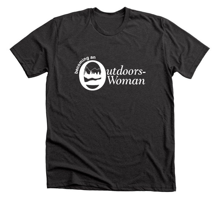 Basic Logo, a Dark Grey Heather Premium Unisex Tee