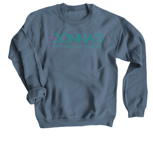 DSD Adult Crew Necks, a Indigo Crewneck Sweatshirt
