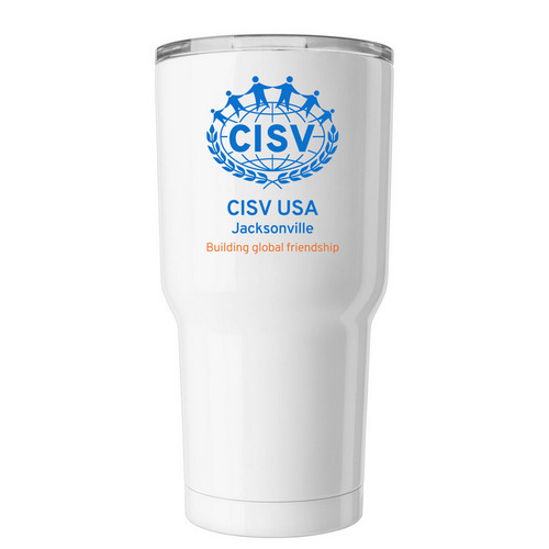 Tumbler: 50th Birthday, a White Insulated Tumbler