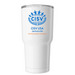 Tumbler: 50th Birthday, a White Insulated Tumbler