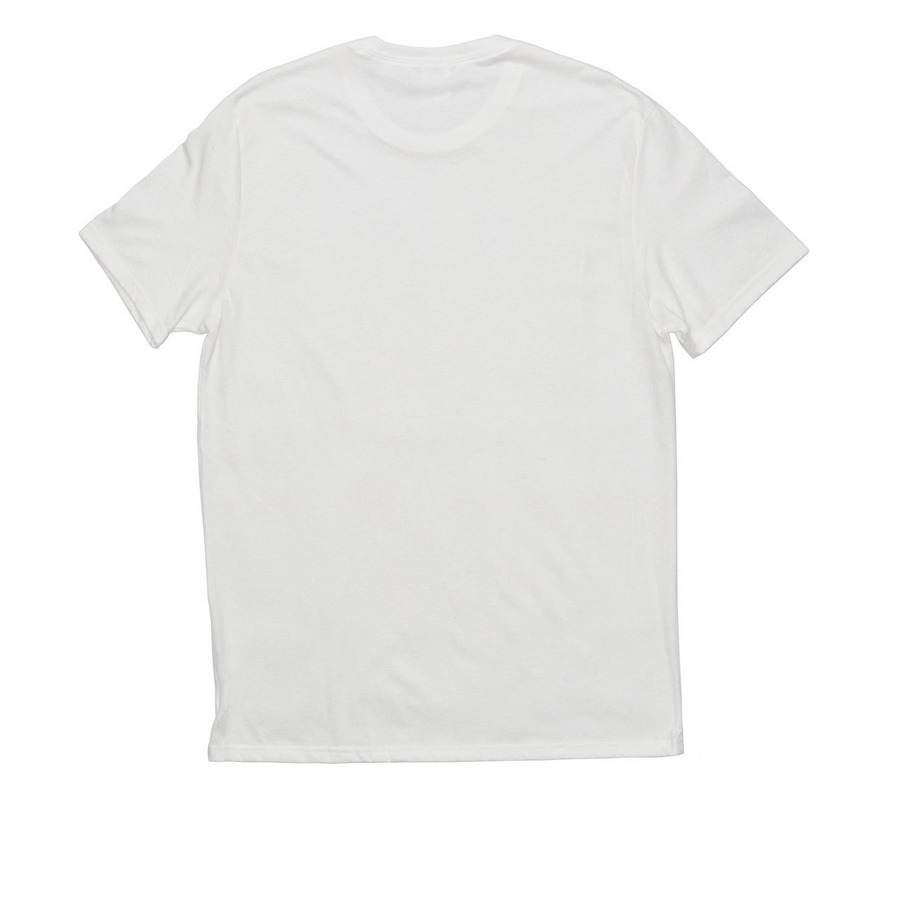 Prairie Chicken, a Fairly White Allmade Eco Triblend Unisex Tee (back-view)