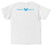 Freedom Challenge, a White Classic Unisex Tee (back-view)