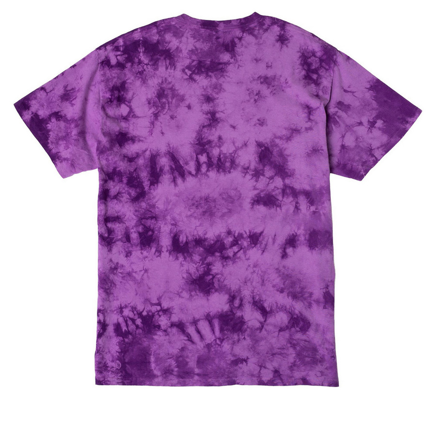 love your local lesbian!, a Purple Crystal Tie Dye Tee (back-view)