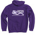 Epilepsy Awareness Support Squad&nbsp;, a Purple Pullover Hoodie (back-view)