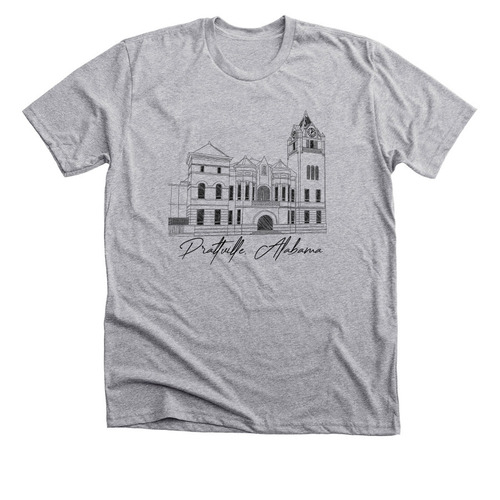 City of Prattville Alabama, a Athletic Heather Premium Unisex Tee