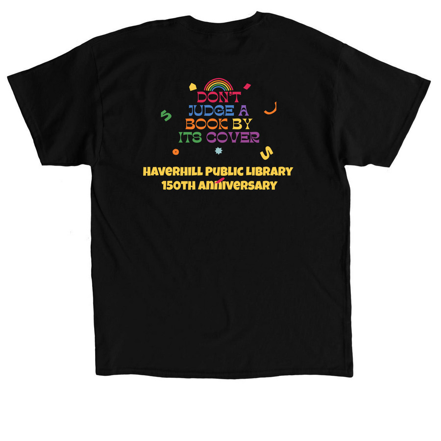 Loud and Proud, a Black Classic Unisex Tee (back-view)