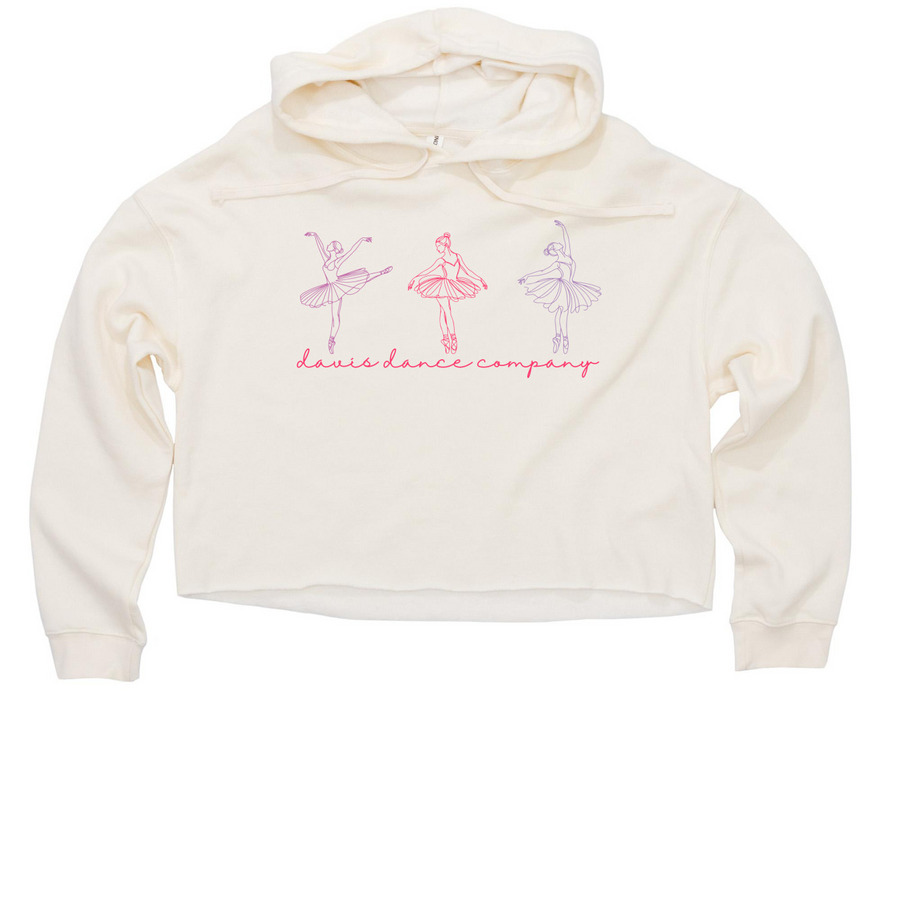 Ballet Dancer&nbsp;, a Bone Women?s Lightweight Cropped Hoodie