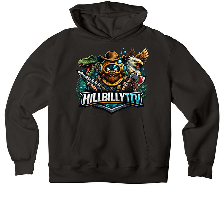New logo and merch for the channel&nbsp;, a Black Premium Heavyweight Pullover Hoodie