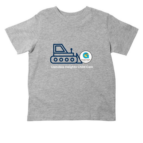 Bulldozer!, a Heather Toddler Tee