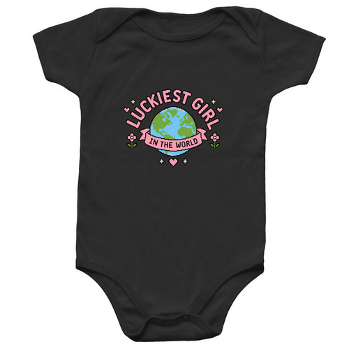 Baby Onesie - Pixel Collection, a Black Infant Onesie