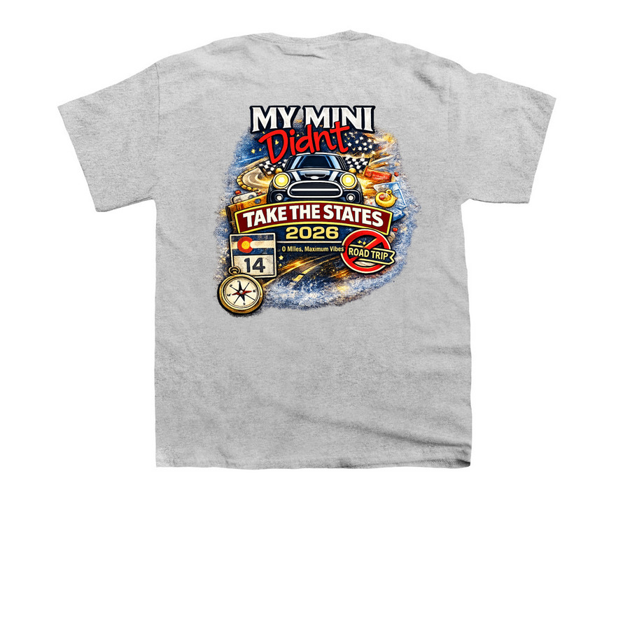 MMDTTS 2026, a Sport Grey Youth Unisex Tee (back-view)