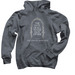 The fate of all, a Dark Heather Pullover Hoodie