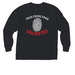 TCFU Pocket Shirts, a Black Comfort Colors Long Sleeve Pocket Tee (back-view)