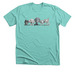 Pack of Pipsqueaks, a Heather Sea Green Premium Unisex Tee
