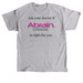 Ask Your Doctor Abrain?, a Sport Grey Classic Unisex Tee