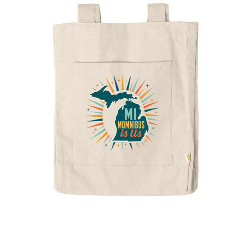 MI State of Birth Justice - Tote Magic, a Natural Reclaimist Everywhere Tote Bag